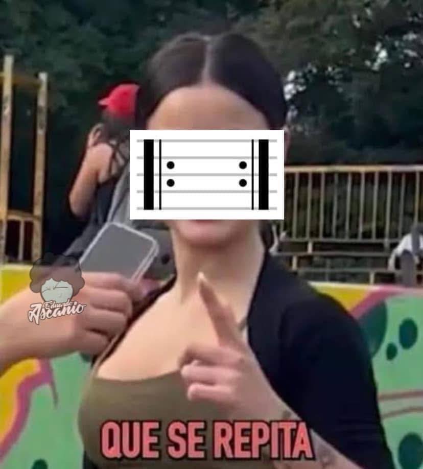 Meme de repeticion ritual del festival
